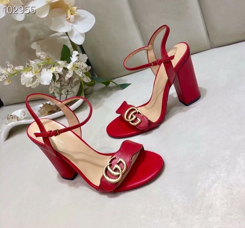 Gucci 10CM High Heels Shoes GG1559BL-4