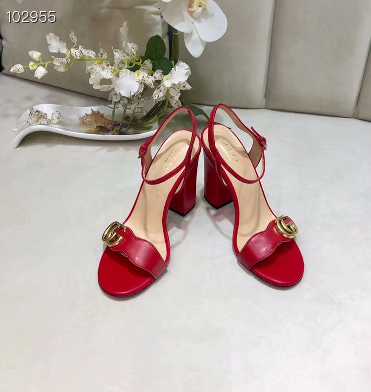 Gucci 10CM High Heels Shoes GG1559BL-4