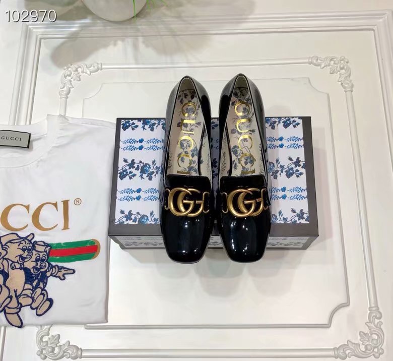 Gucci 5.5CM High Heels Shoes GG1562BL-2