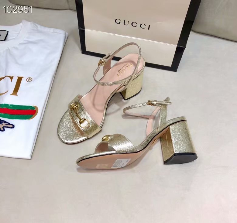 Gucci 7CM High Heels Shoes GG1557BL-1