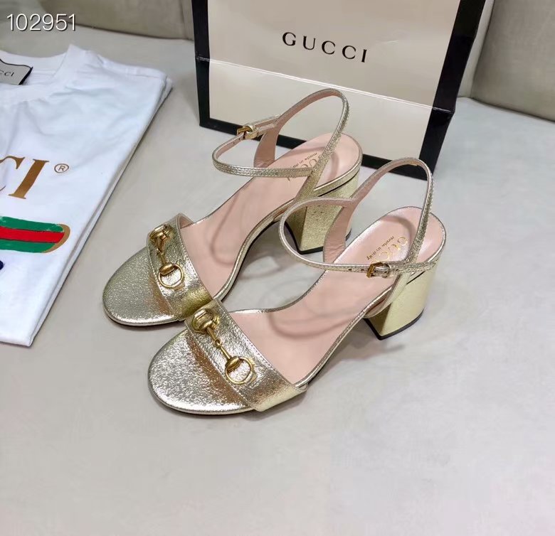 Gucci 7CM High Heels Shoes GG1557BL-1