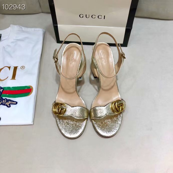 Gucci 7CM High Heels Shoes GG1557BL-1