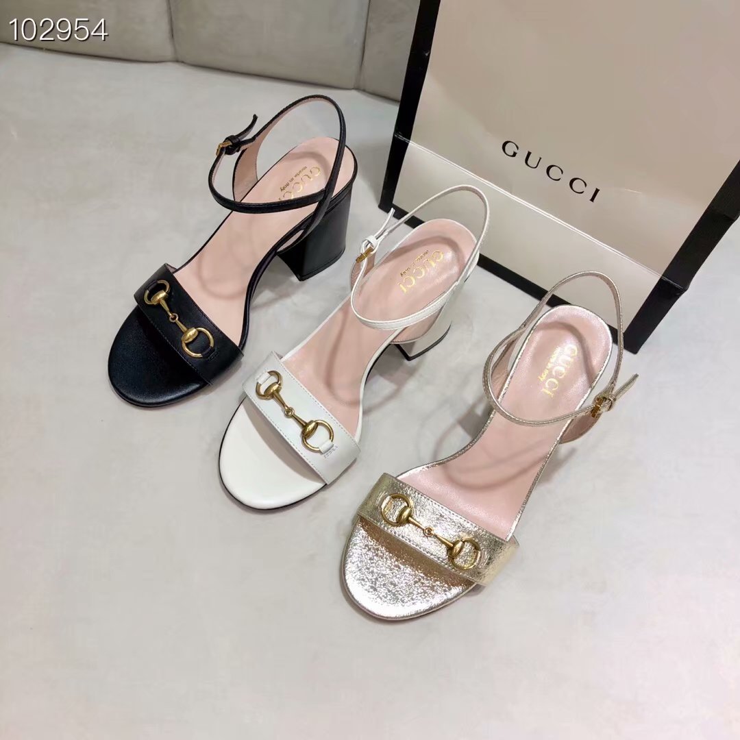 Gucci 7CM High Heels Shoes GG1557BL-2