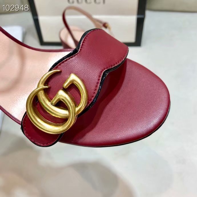 Gucci 7CM High Heels Shoes GG1557BL-5