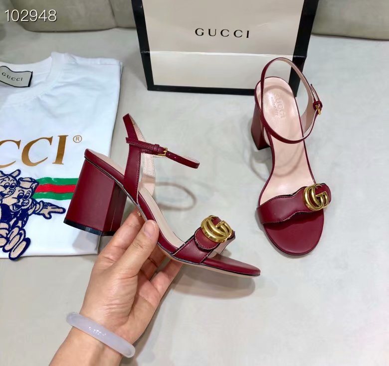 Gucci 7CM High Heels Shoes GG1557BL-5