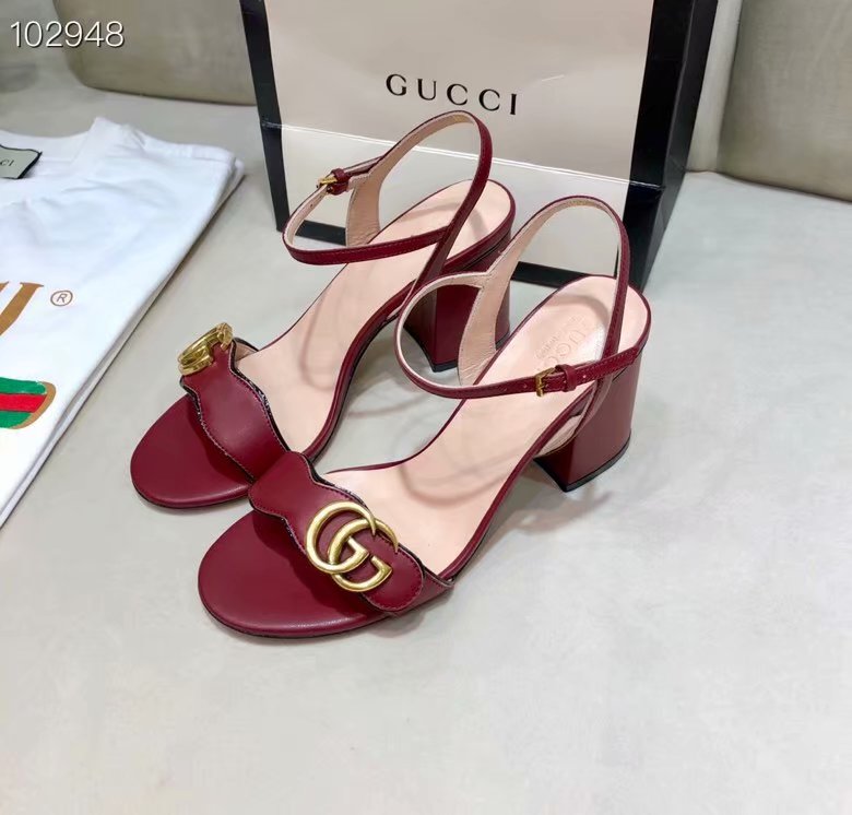 Gucci 7CM High Heels Shoes GG1557BL-5