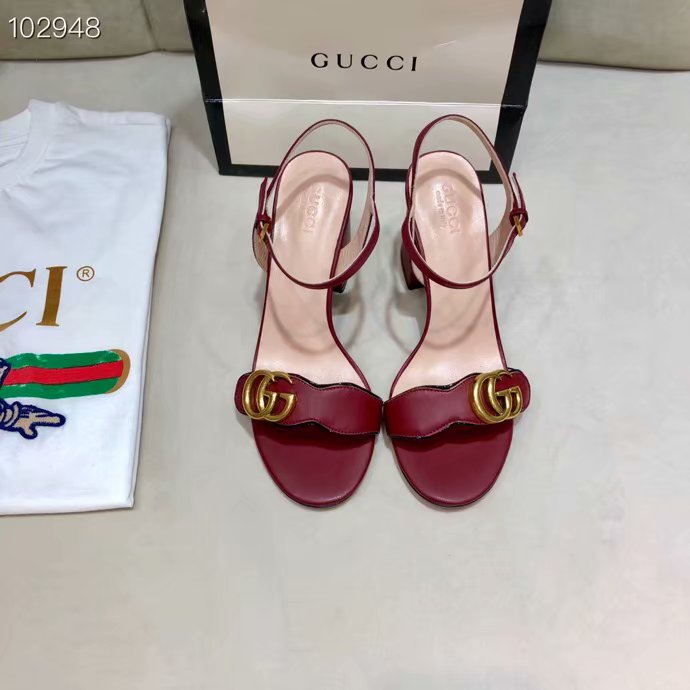 Gucci 7CM High Heels Shoes GG1557BL-5