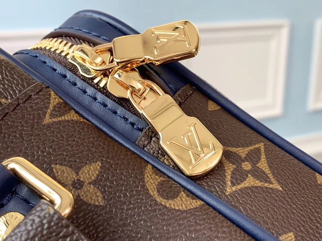 Louis vuitton original monogram canvas Shoulder Bag M51478 blue