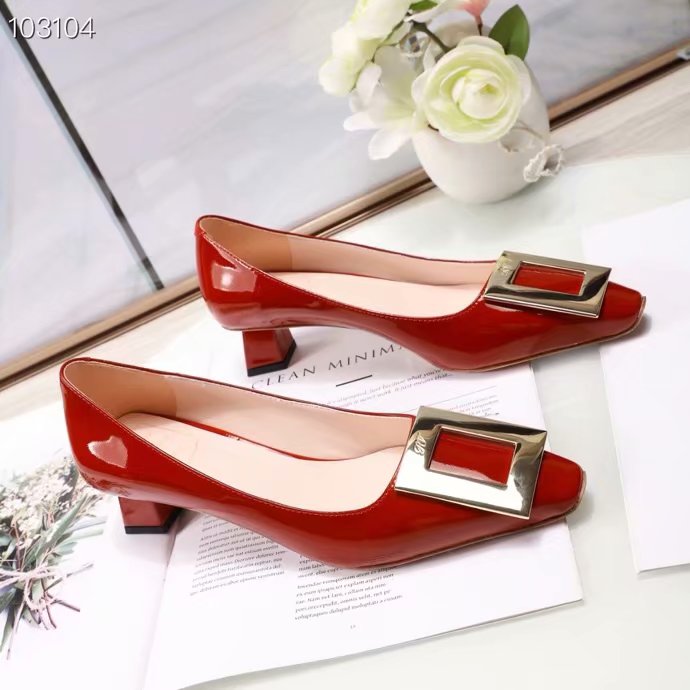 Roger Vivier 4CM Heels Shoes RV441TZC-4