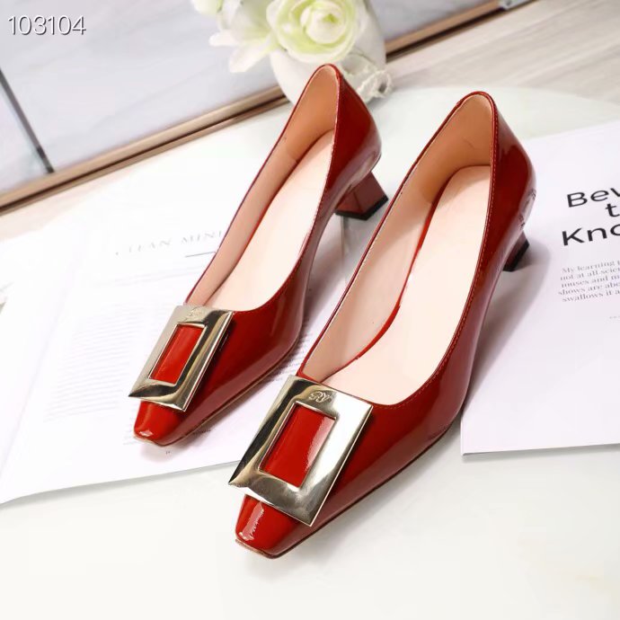 Roger Vivier 4CM Heels Shoes RV441TZC-4