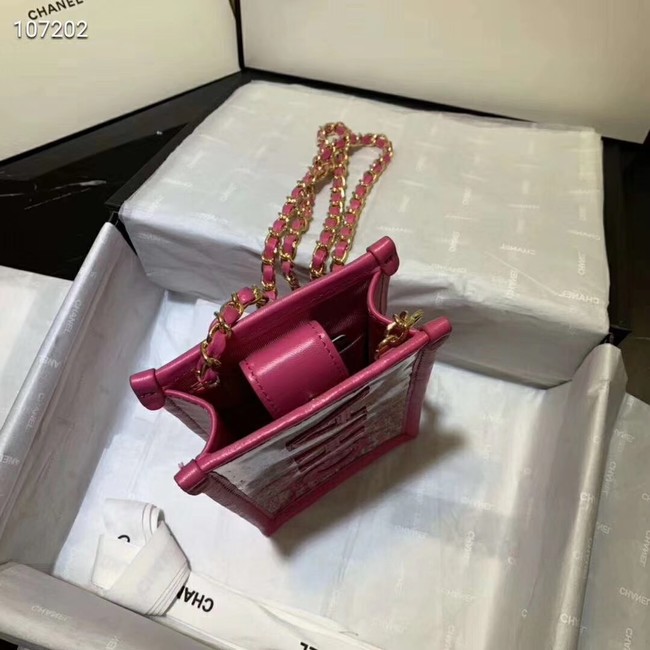 Chanel Shoulder Bag Original Leather 7738 rose