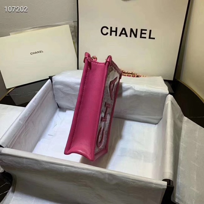 Chanel Shoulder Bag Original Leather 7738 rose