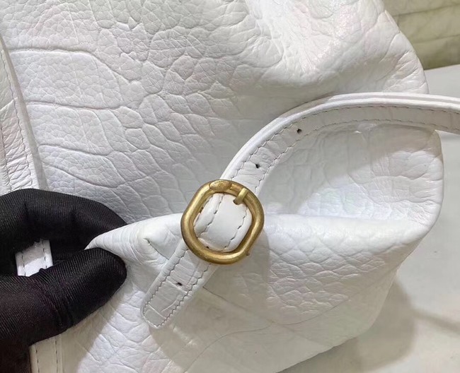 Chanel Original Leather Backpack AS0800 White