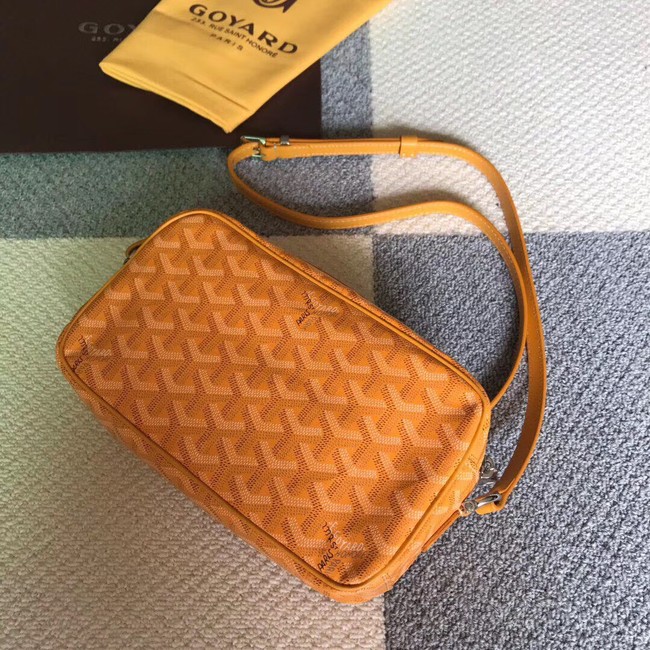 Goyard Calfskin Leather Shoulder Bag 6788 Yellow