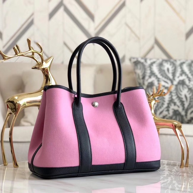 Hermes Garden Party 36cm Tote Bags Original Leather A3698 Pink