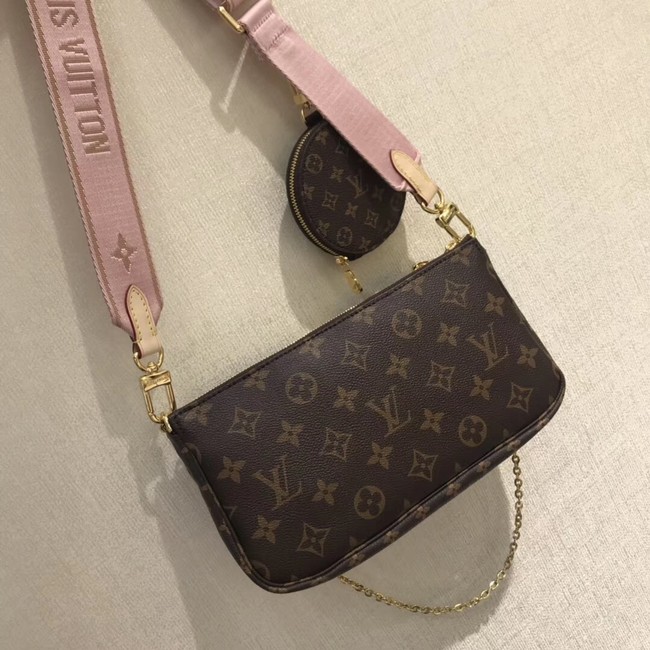 Louis vuitton original monogram canvas Shoulder Bag MULTI-POCHETTE ACCESSOIRES M44840