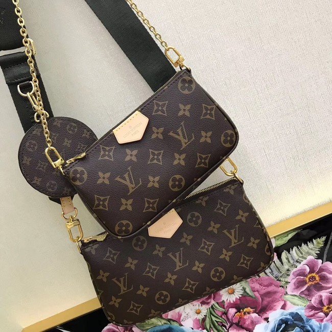 Louis vuitton original monogram canvas Shoulder Bag MULTI-POCHETTE ACCESSOIRES M44840