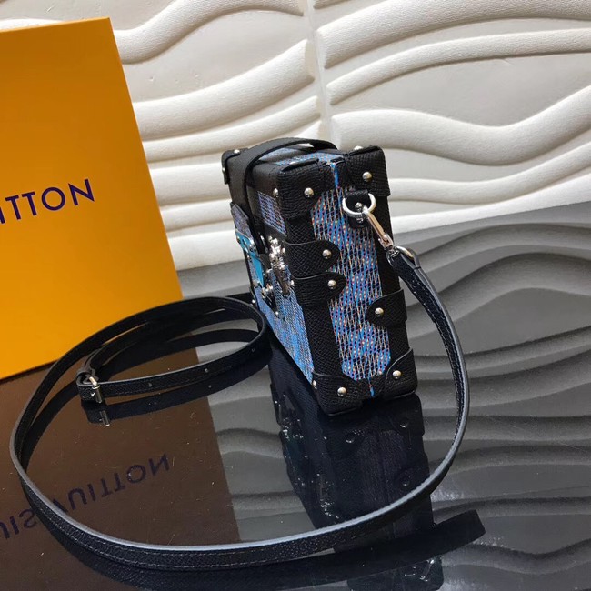 Louis vuitton original PETITE MALLE M55468 blue