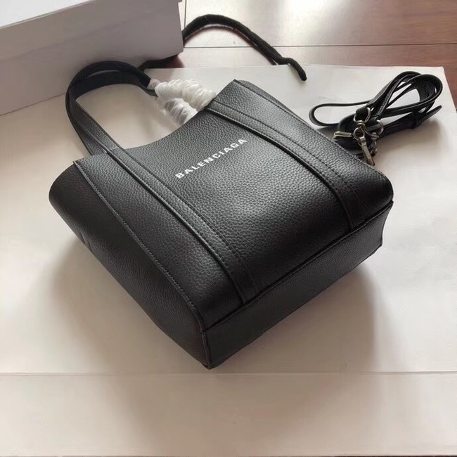 Balenciaga Original Leather Mini Shopper Bag 6696 Black