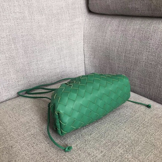 Bottega Veneta Sheepskin Weaving Original Leather BV3693 Green