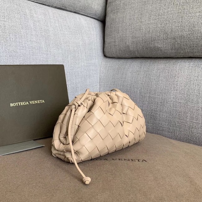 Bottega Veneta Sheepskin Weaving Original Leather BV3693 Off White