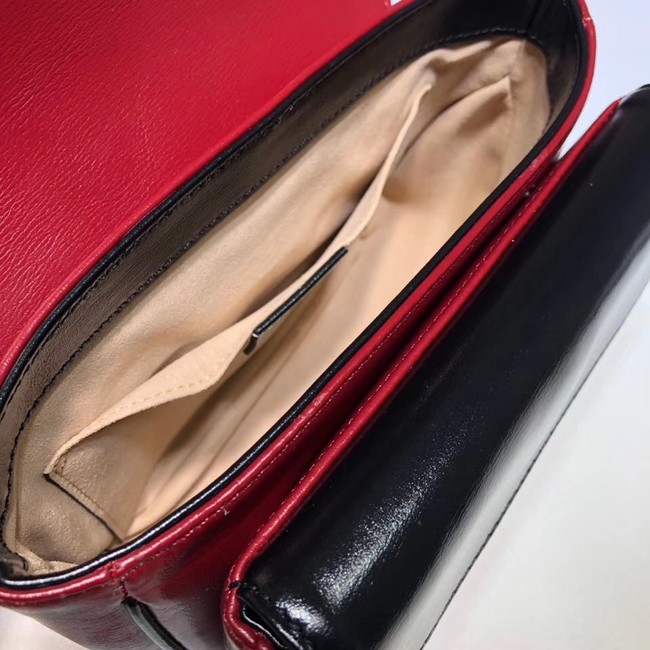 Gucci GG Original Leather Shoulder Bag 576423 Red