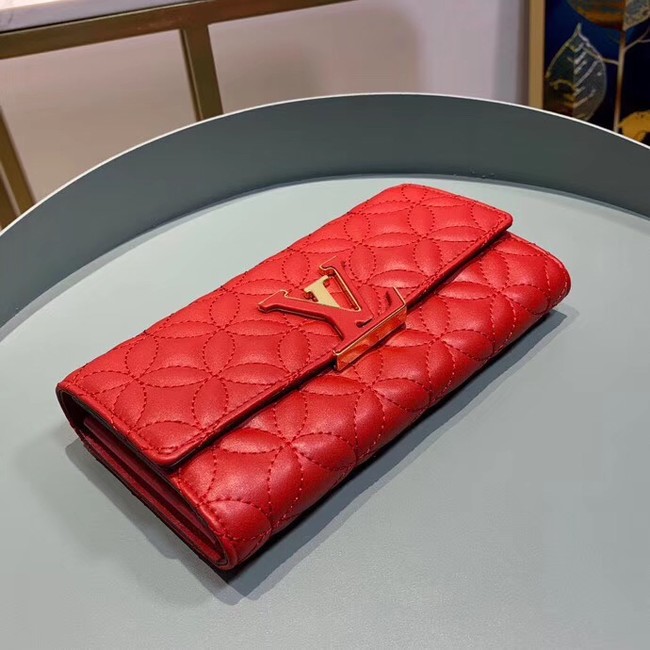 Louis Vuitton Wallet M68590 Red