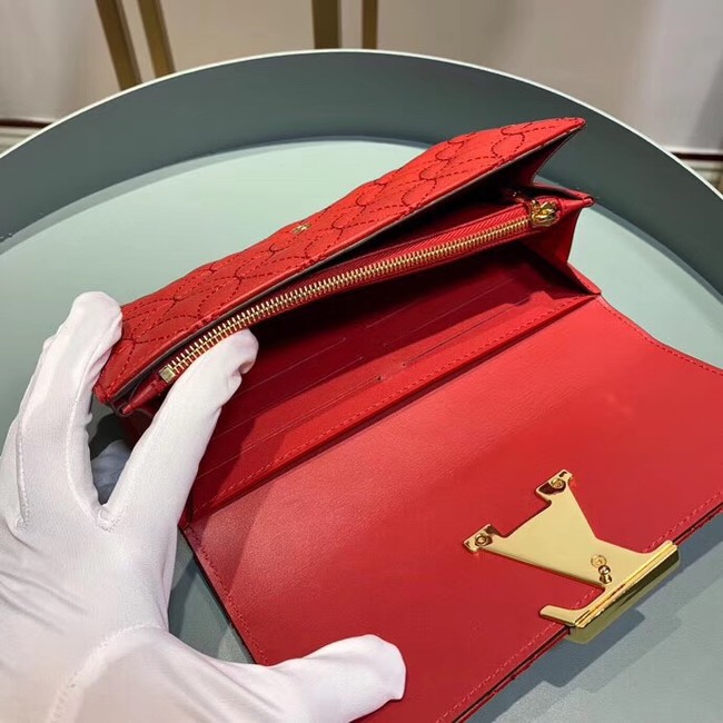 Louis Vuitton Wallet M68590 Red