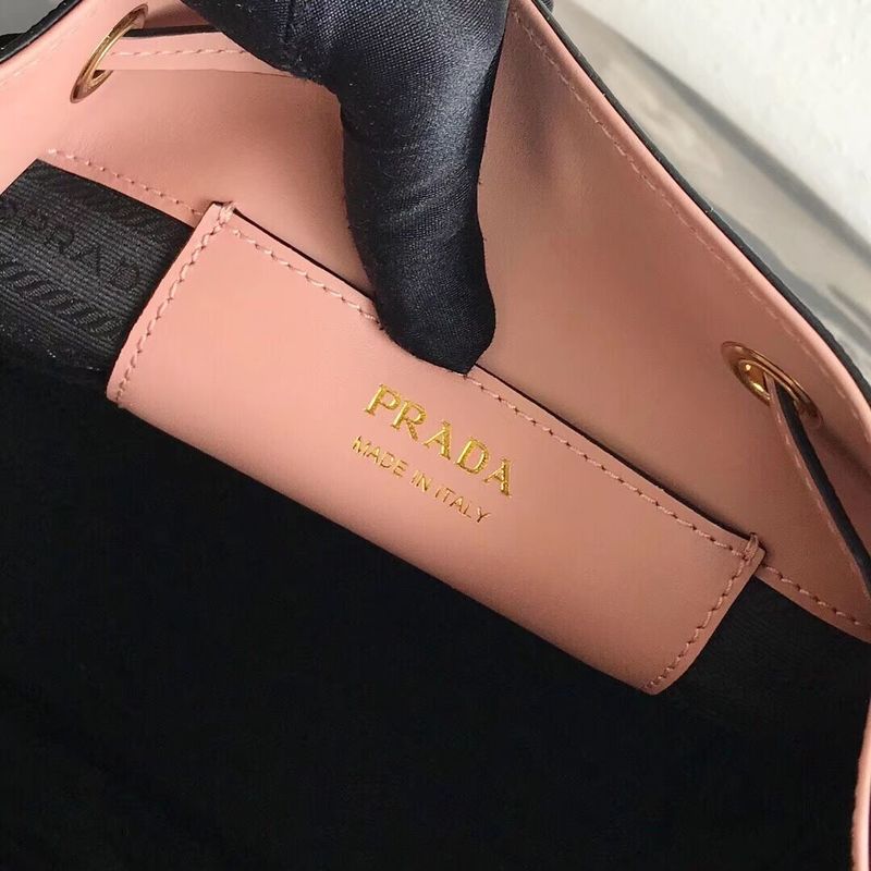 Prada Galleria Saffiano Leather Bag 1BE032 Nude