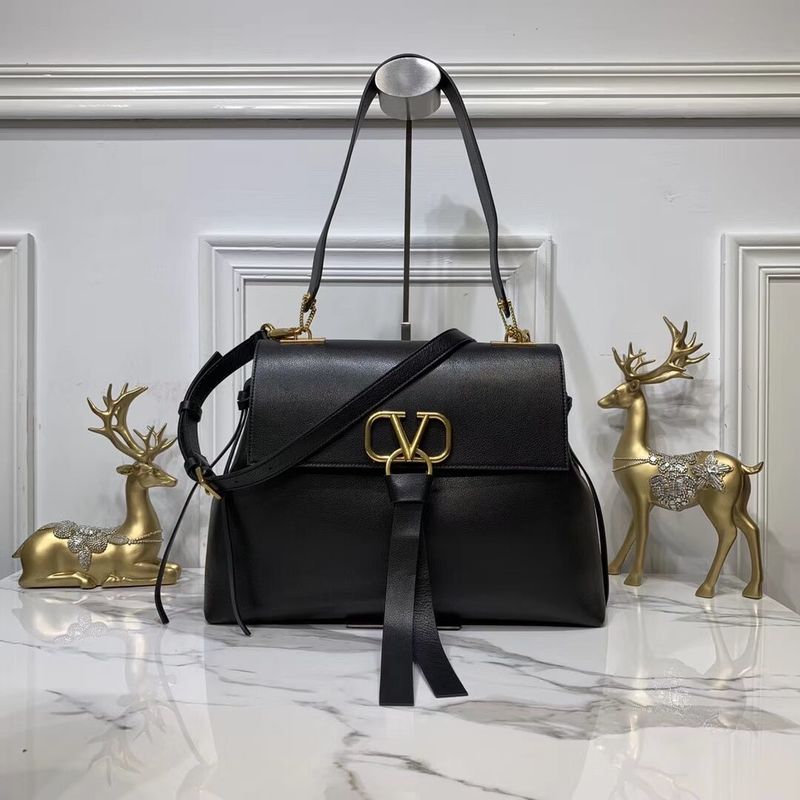 VALENTINO Origianl Leather Bag V0012 Black