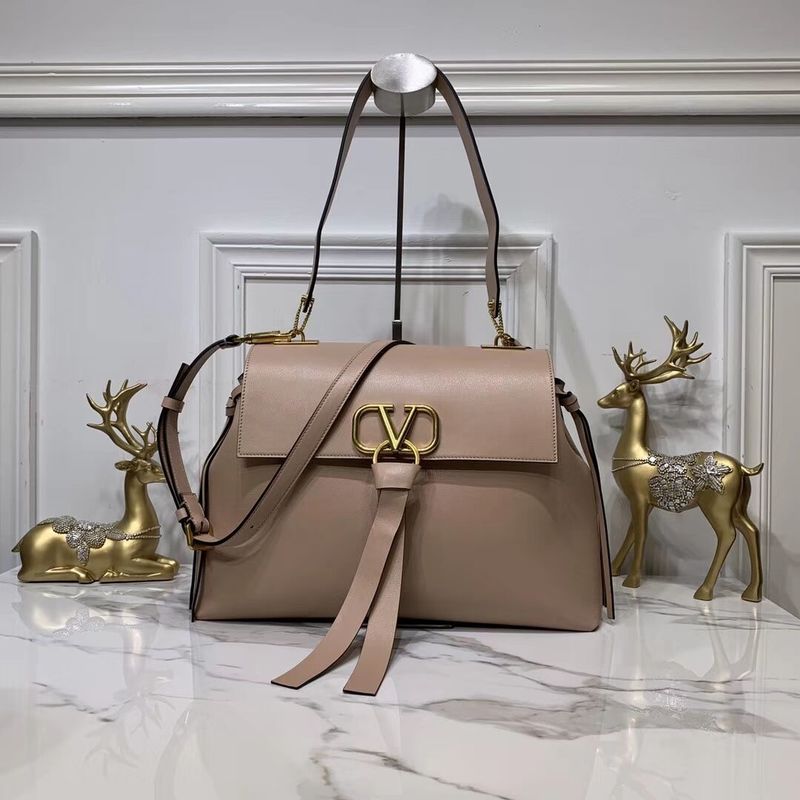 VALENTINO Origianl Leather Bag V0012 Nude