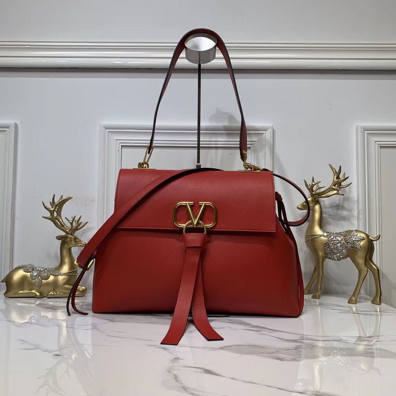 VALENTINO Origianl Leather Bag V0012 Red