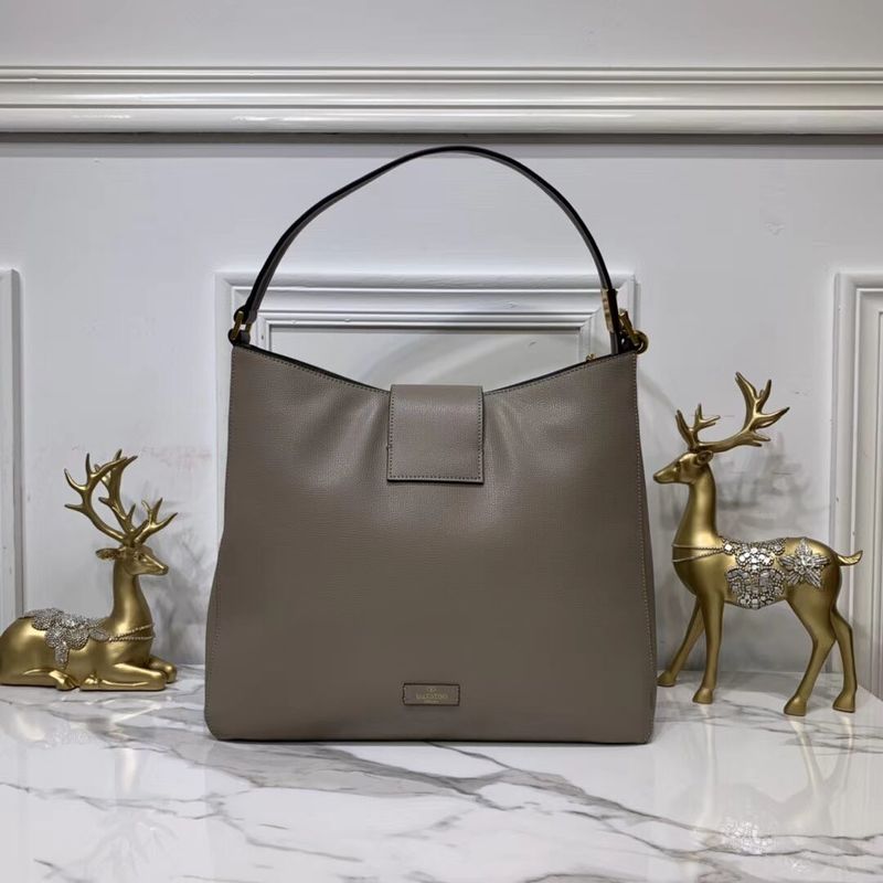 VALENTINO Origianl Palm Leather Bag V5002 Gray