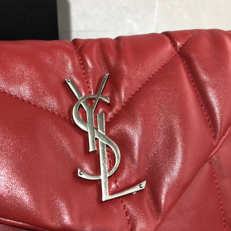 Yves Saint Laurent Shoulder Bag Original Leather Y577476 Red