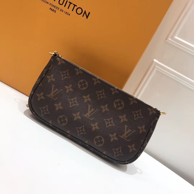 Louis Vuitton Monogram Canvas Original Leather M44823 Blackish green