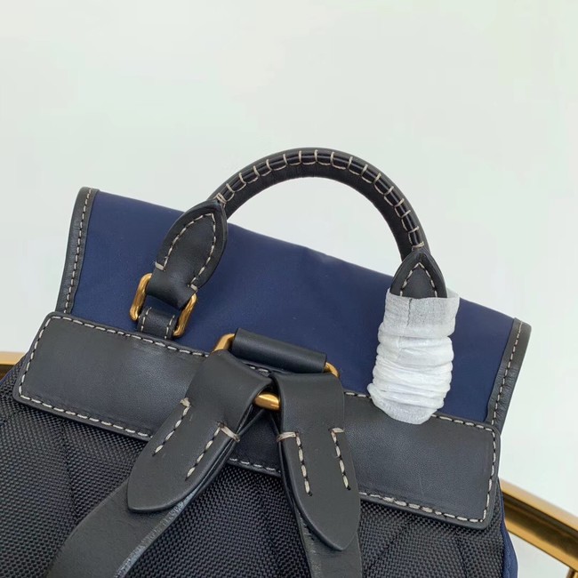 Burberry Large Backpack Fabric BU3699 blue