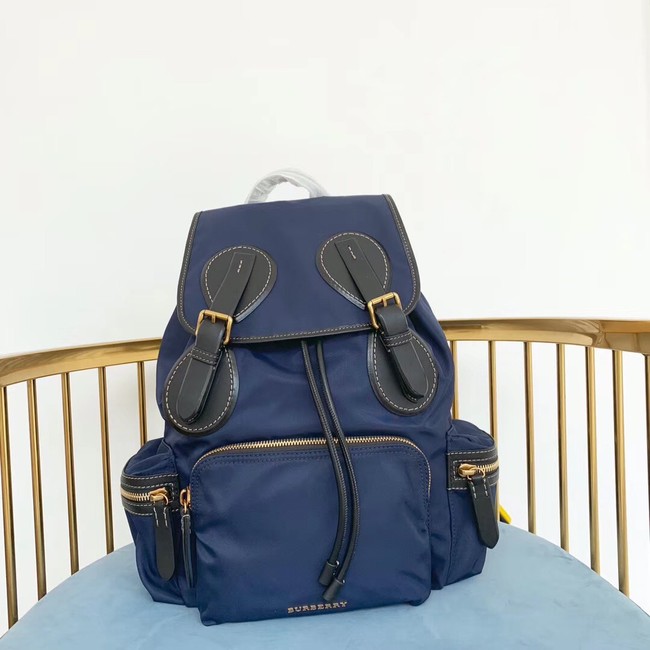 Burberry Large Backpack Fabric BU3699 blue