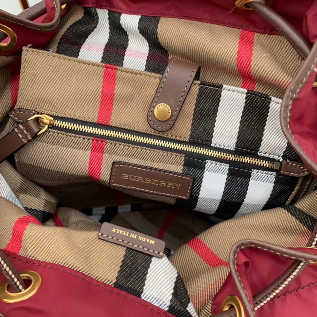 Burberry Large Backpack Fabric BU3699 red