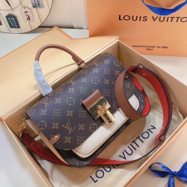 Louis Vuitton Monogram Canvas Original Leather VAUGIRARD M44354 cream