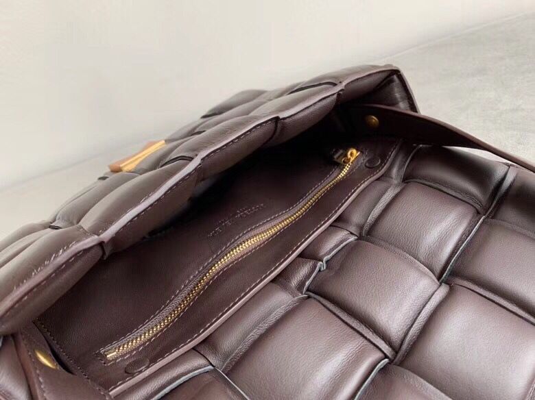 Bottega Veneta Sheepskin Weaving Original Leather BV3996 Brown