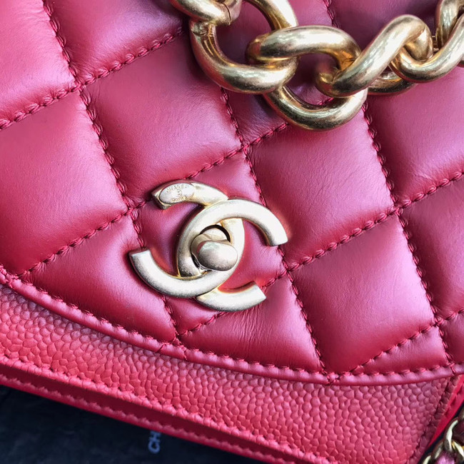 Chanel Small flap bag AS0784 red