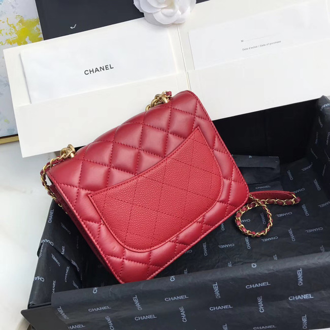 Chanel Small flap bag AS0784 red