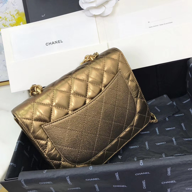 Chanel Small flap bag AS0785 bronze