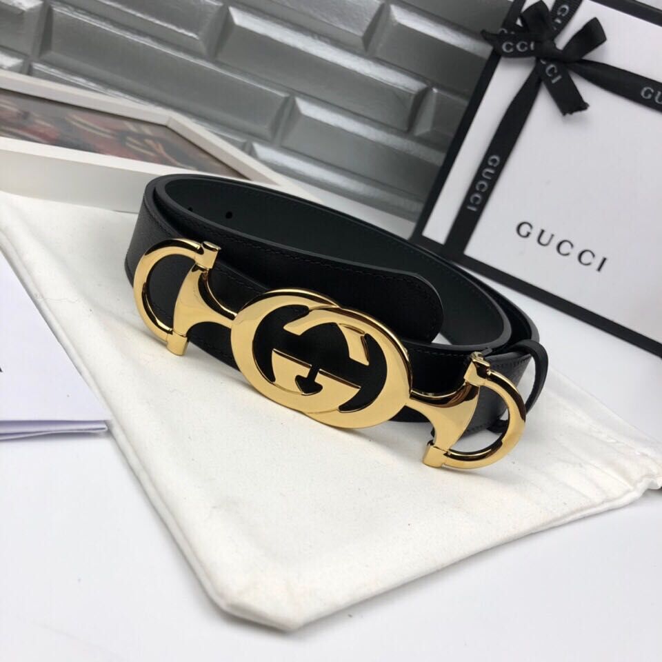 Gucci Belt GB18218 Black