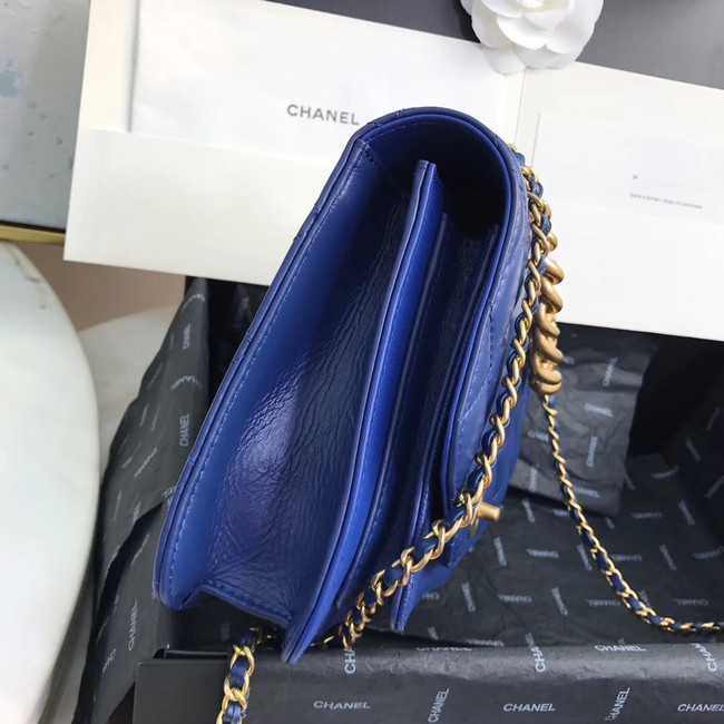 Chanel Small flap bag AS0785 Blue