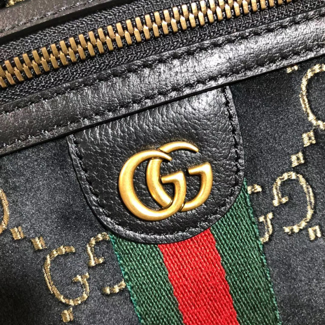 Gucci GG velvet waistpack 574968 red blue black