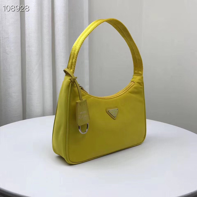 Prada Re-Edition 2000 nylon mini-bag 1NE515 yellow