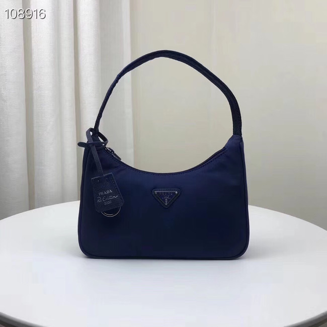 Prada Re-Edition 2000 nylon mini-bag 1NE515 blue