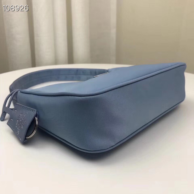 Prada Re-Edition 2000 nylon mini-bag 1NE515 light blue 