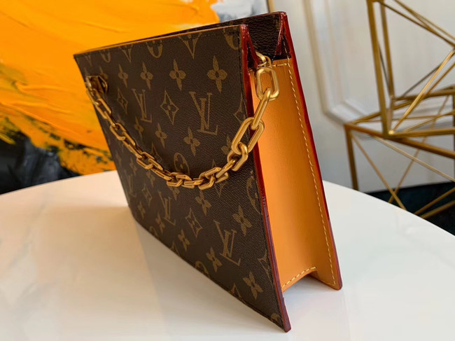 Louis Vuitton Original Monogram Canvas Zipper Clutch bag M44388